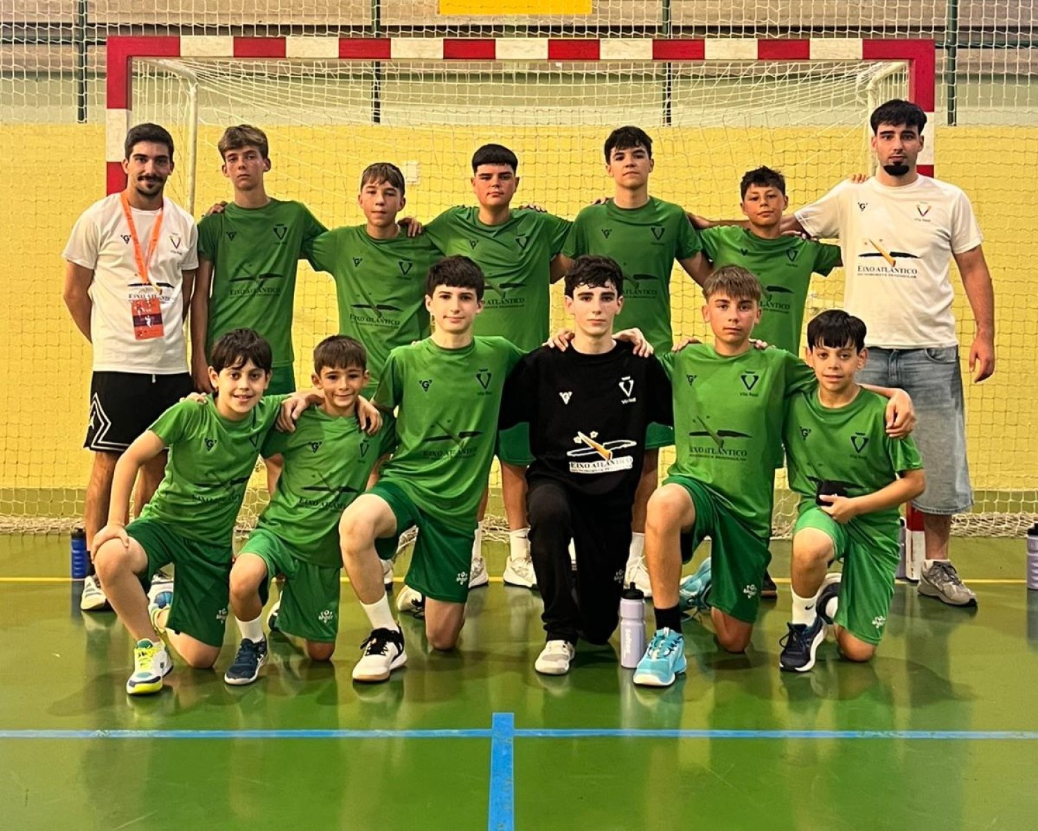 Atletas Sub-14 do GD Bairro Latino representaram Vila Real nos XVI Jogos do Eixo Atlântico